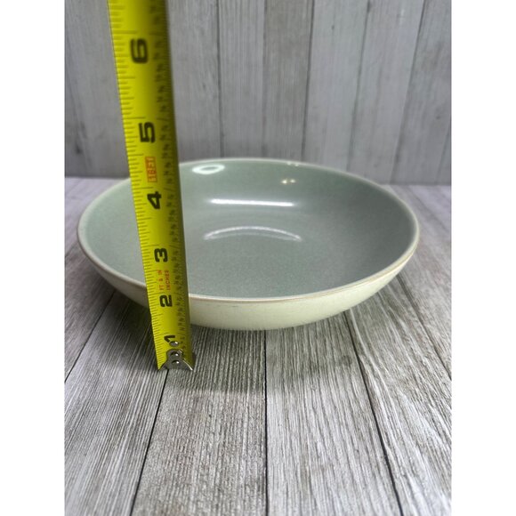 Vtg Denby Energy Celadon Cream England Dinner Bowl Stoneware 8.5" DIA Retired K - Picture 8 of 8